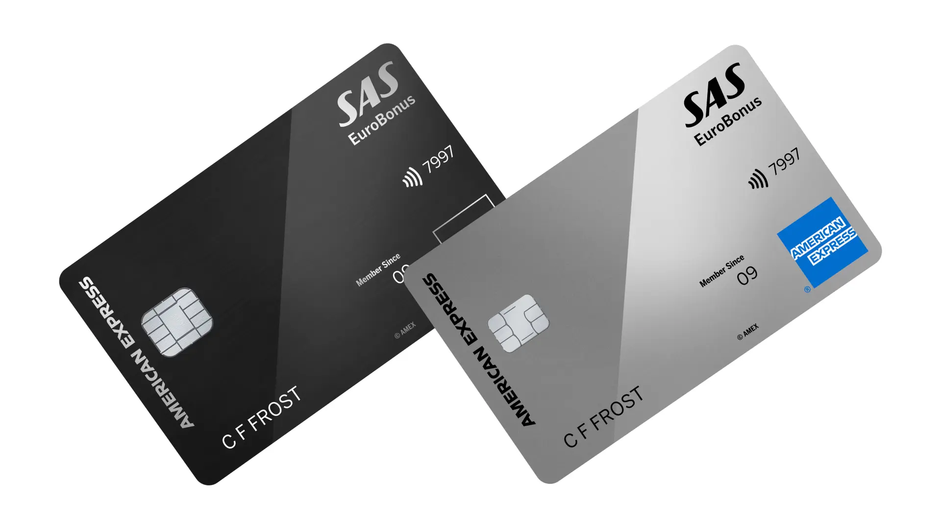 SAS EuroBonus American Express cards, Elite and Premium